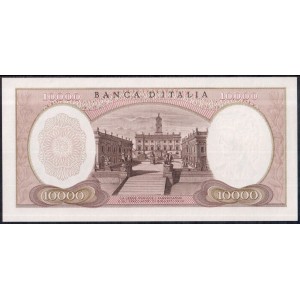Италия 10000 лир 1962 - UNC