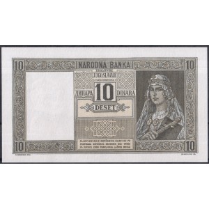 Югославия 10 динар 1939 - UNC