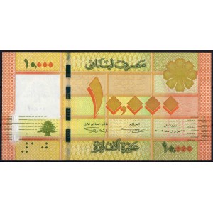 Ливан 10000 ливров 2012 - UNC