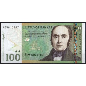 Литва 100 литов 2007 - UNC