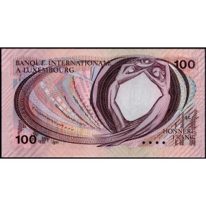 Люксембург 100 франков 1981 - UNC
