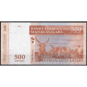 Мадагаскар 500 ариари 2004 - UNC