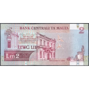 Мальта 2 лиры 1994 - AUNC
