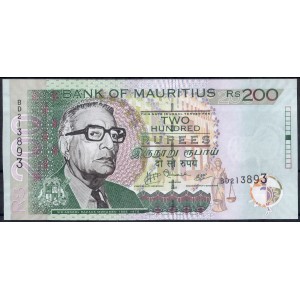 Маврикий 200 рупий 2007 - UNC