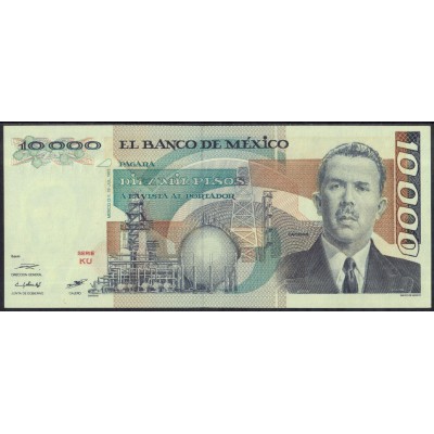 Мексика 10000 песо 1985 - UNC