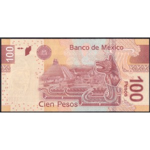 Мексика 100 песо 2008 - UNC