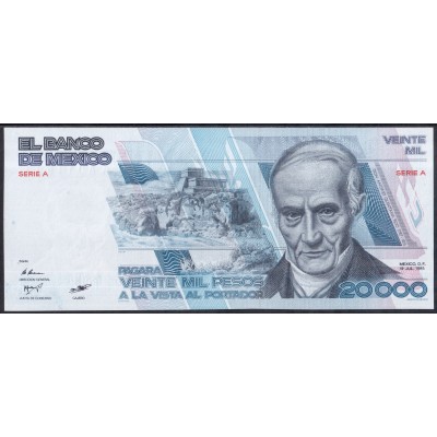 Мексика 20000 песо 1985 - UNC