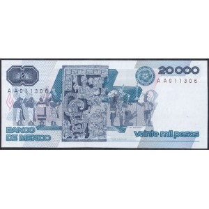 Мексика 20000 песо 1985 - UNC
