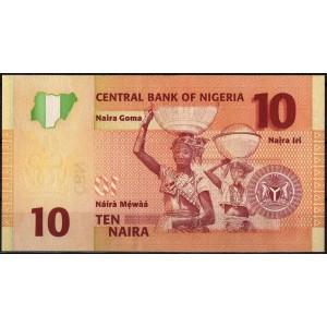 Нигерия 10 найра 2006 - UNC