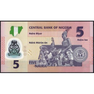 Нигерия 5 найра 2009 - UNC