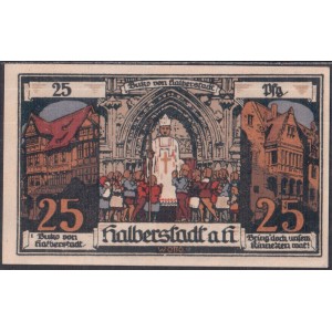 Хальберштадт 25 пфеннигов 1921 - UNC