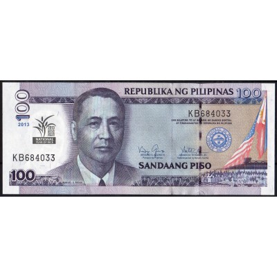 Филиппины 100 песо 2013 - UNC