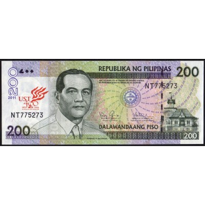 Филиппины 200 песо 2011 - UNC