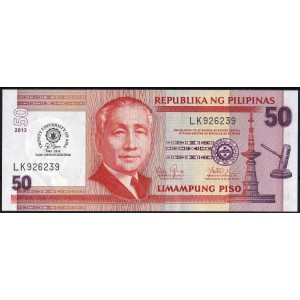 Филиппины 50 песо 2013 -- UNC