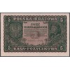Польша 5 марок 1919 - UNC