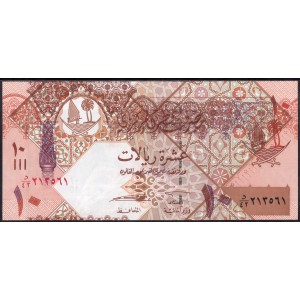 Катар 10 риалов 2008 - UNC
