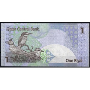 Катар 1 риал 2008 -- UNC