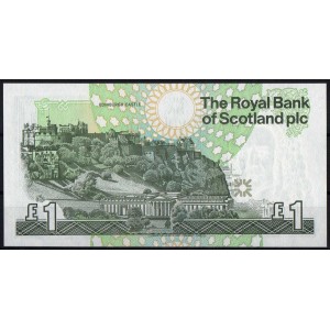 Шотландия 1 фунт 2001 - UNC