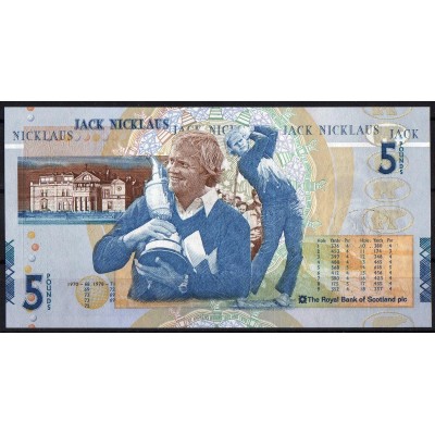 Шотландия 5 фунтов 2005 - UNC