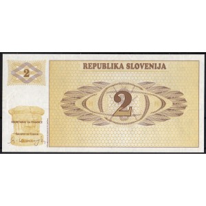 Словения 2 толара 1990 - UNC