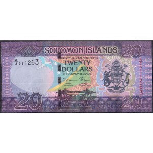 Соломоновы острова 20 долларов 2017 - UNC