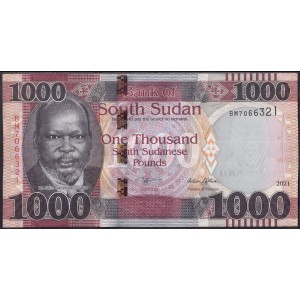 Судан (Южный) 1000 фунтов 2021 - UNC