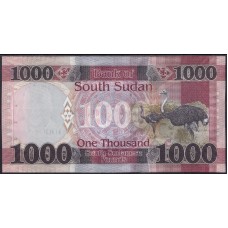 Судан (Южный) 1000 фунтов 2021 - UNC