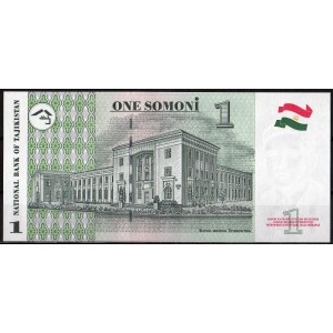 Таджикистан 1 сомони 1999 - UNC