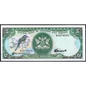 Тринидад и Тобаго 5 долларов 1985 - UNC