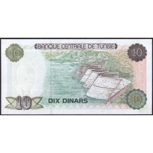 Тунис 10 динаров 1980 - UNC