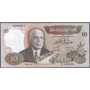 Тунис 10 динаров 1986 - UNC