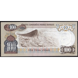 Турция 100 лир 1970 - UNC