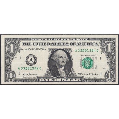 США 1 доллар 2017 - UNC