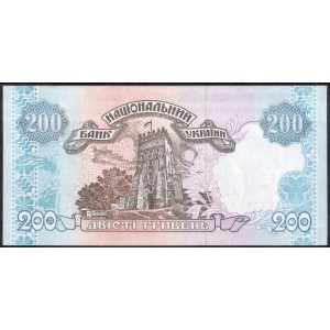 Украина 200 гривен 2001 - UNC