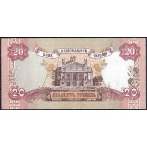 Украина 20 гривен 2000 - UNC