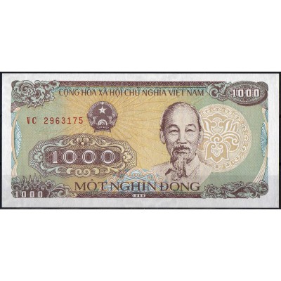Вьетнам 1000 донгов 1988 - UNC