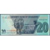 Зимбабве 20 долларов 2020 - UNC