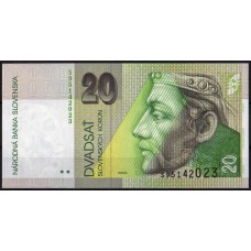 Словакия 20 крон 2006 - UNC