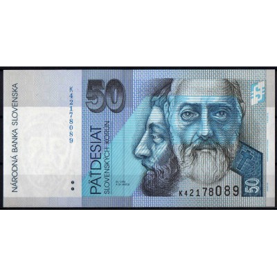 Словакия 50 крон 2005 - UNC